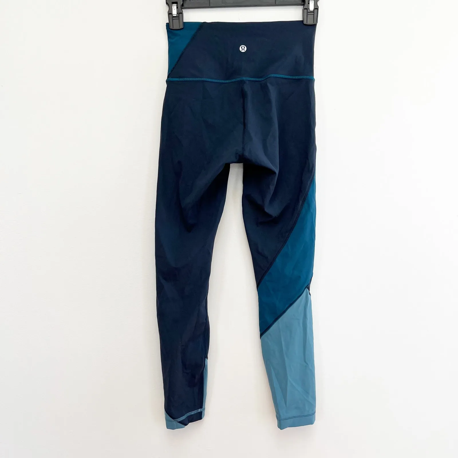 Lululemon Wunder Under 7/8 Tight 25" Nile Blue Nocturnal Teal Persian Blue 4 - Image 4