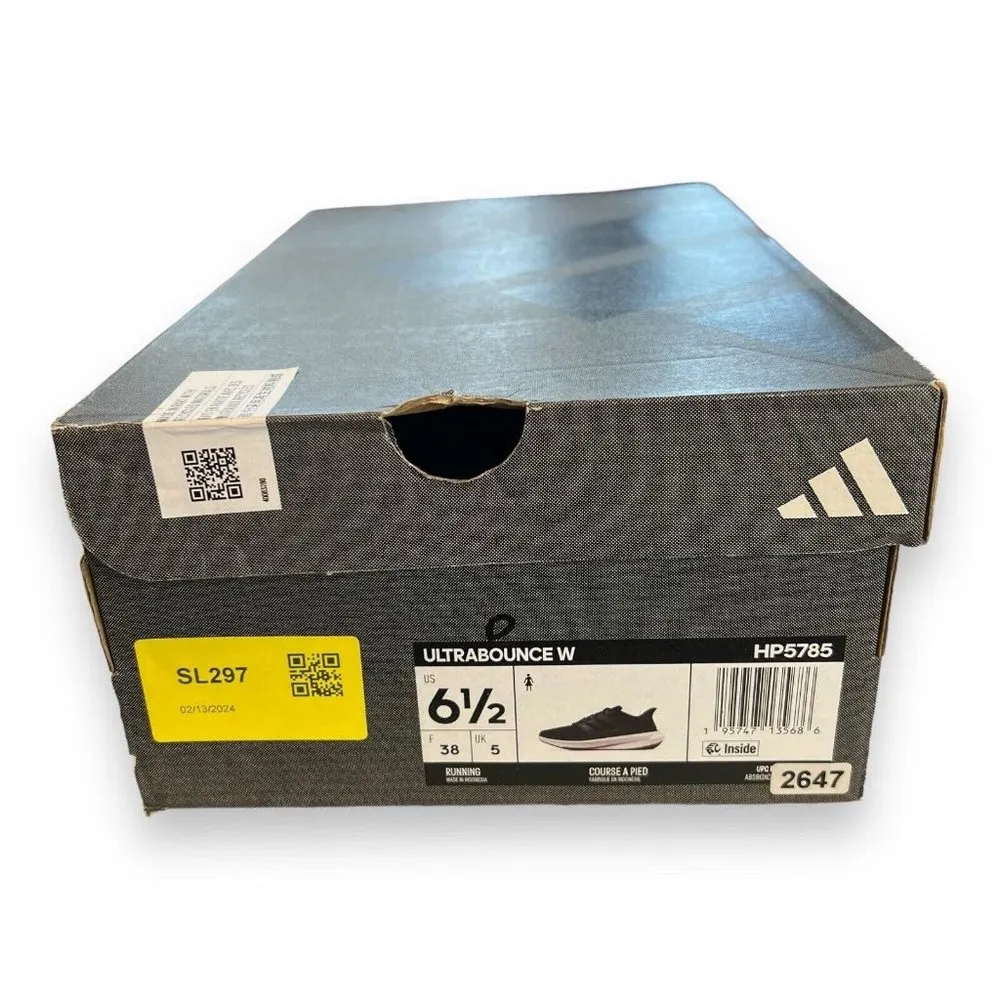 Adidas Ultrabounce Sneaker Women's Black 6.5 US - Image 9