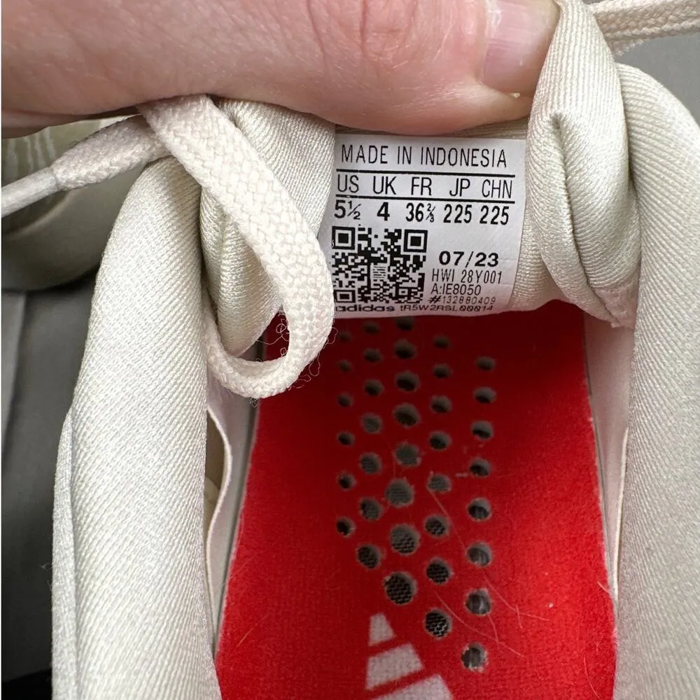 Adidas - Women's Dropset 2 Training Shoes in Beige White & Cream - Image 7