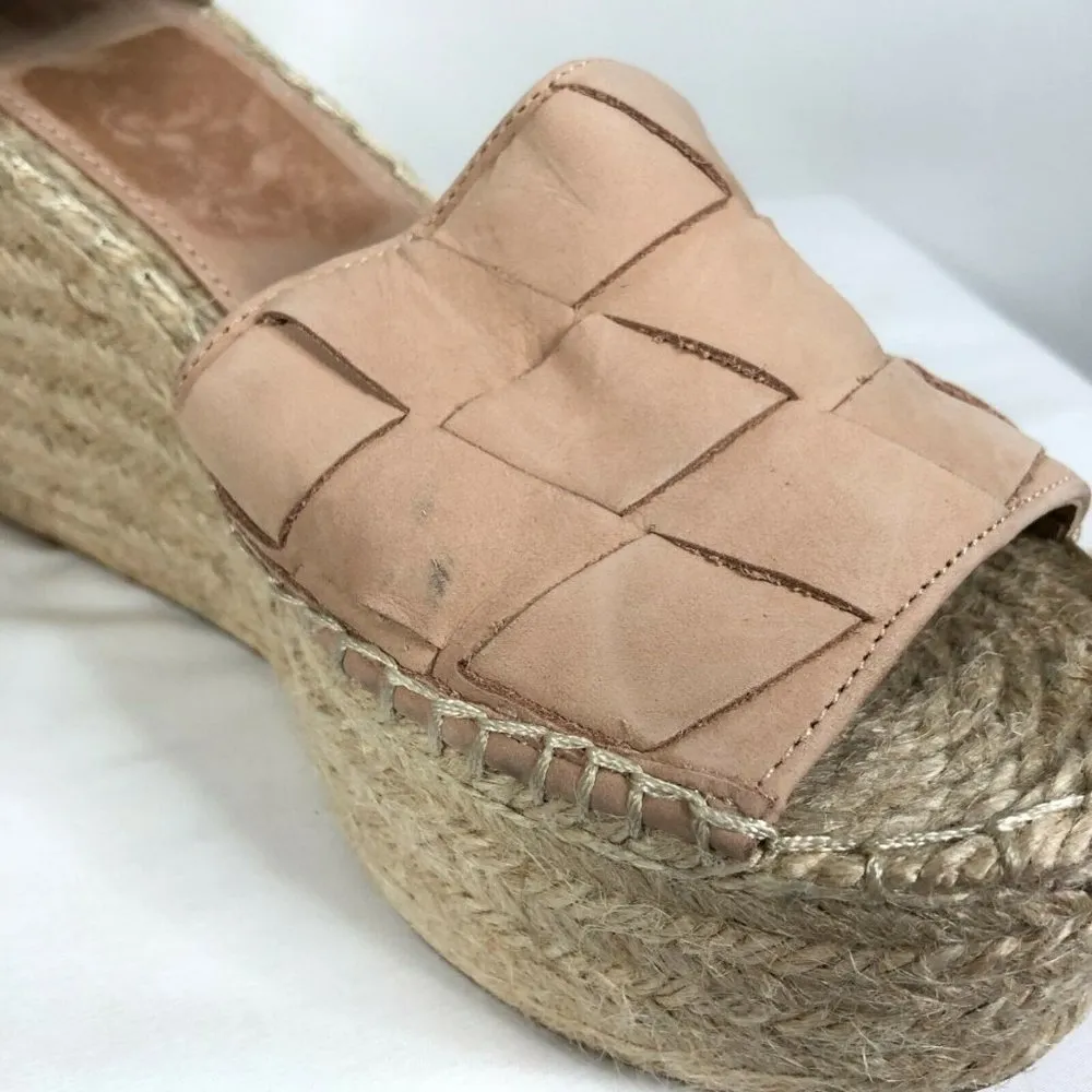 Marc Fisher Womens Sandals Espadrille Wedge 10 - Image 3