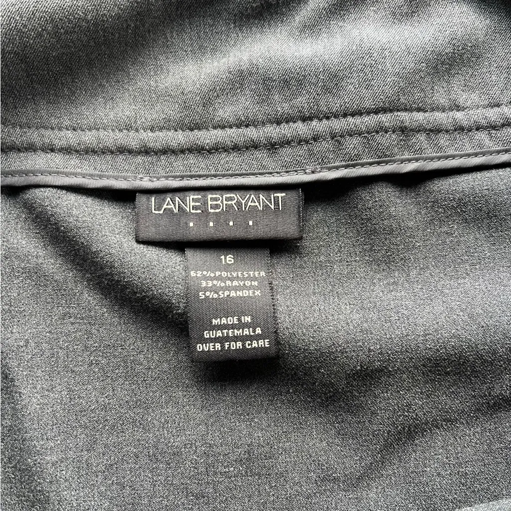 Lane Bryant Gray Midi Skirt - Image 2