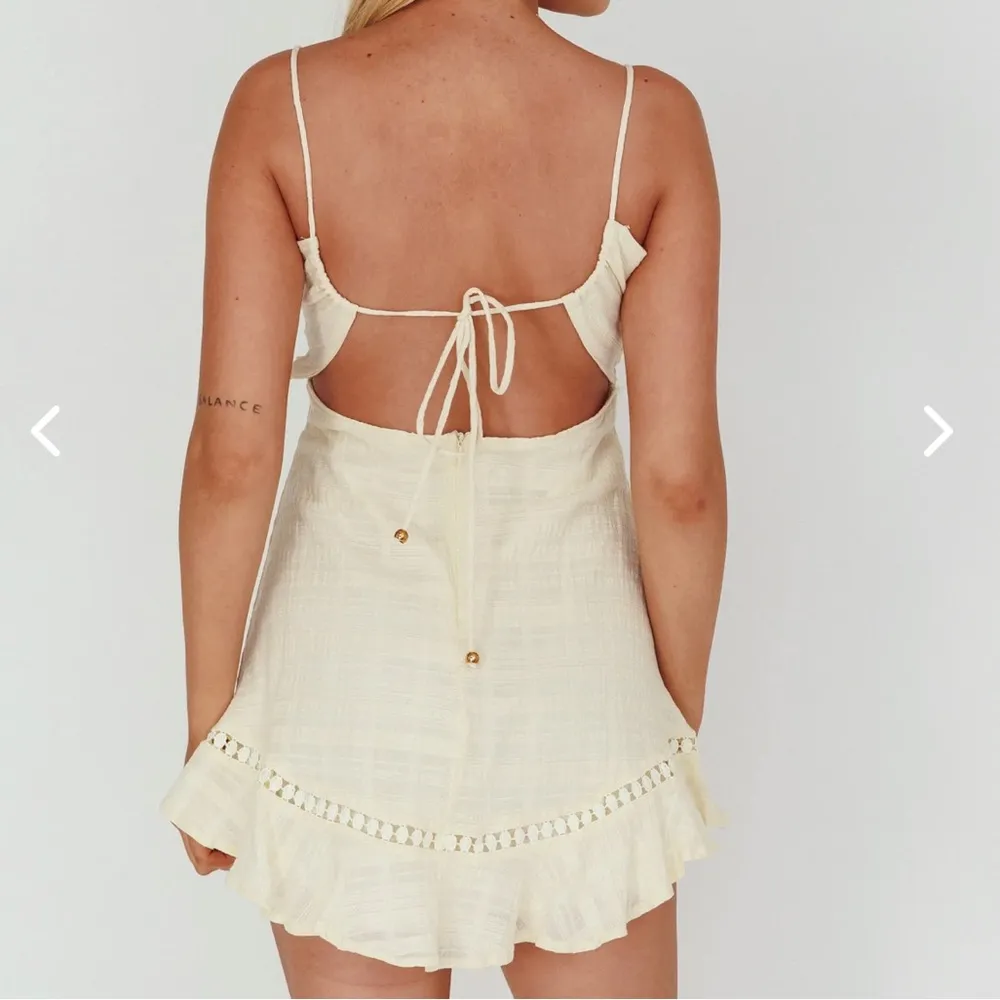 Selfie Leslie | Royale Crochet Lace Trim Dress - Image 3