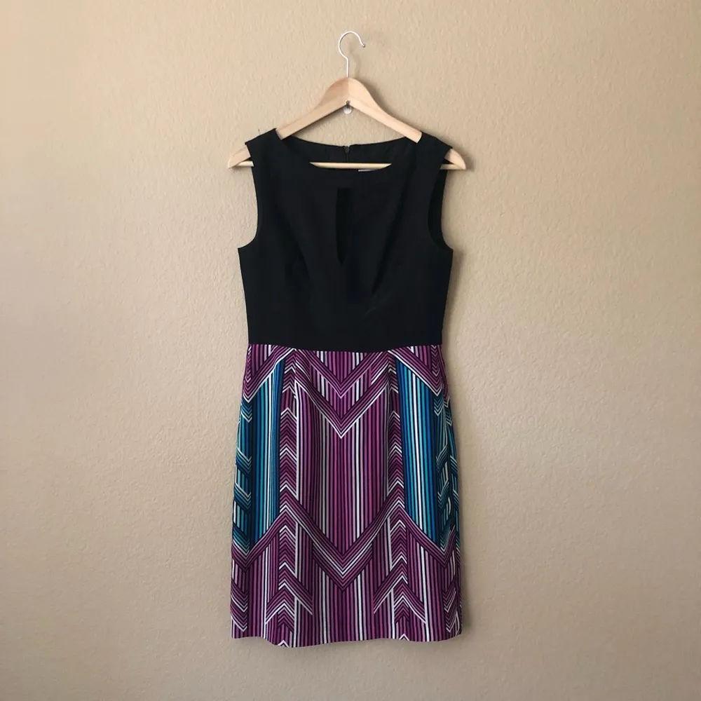 Trina Turk chevron coda dress in multi - Image 20