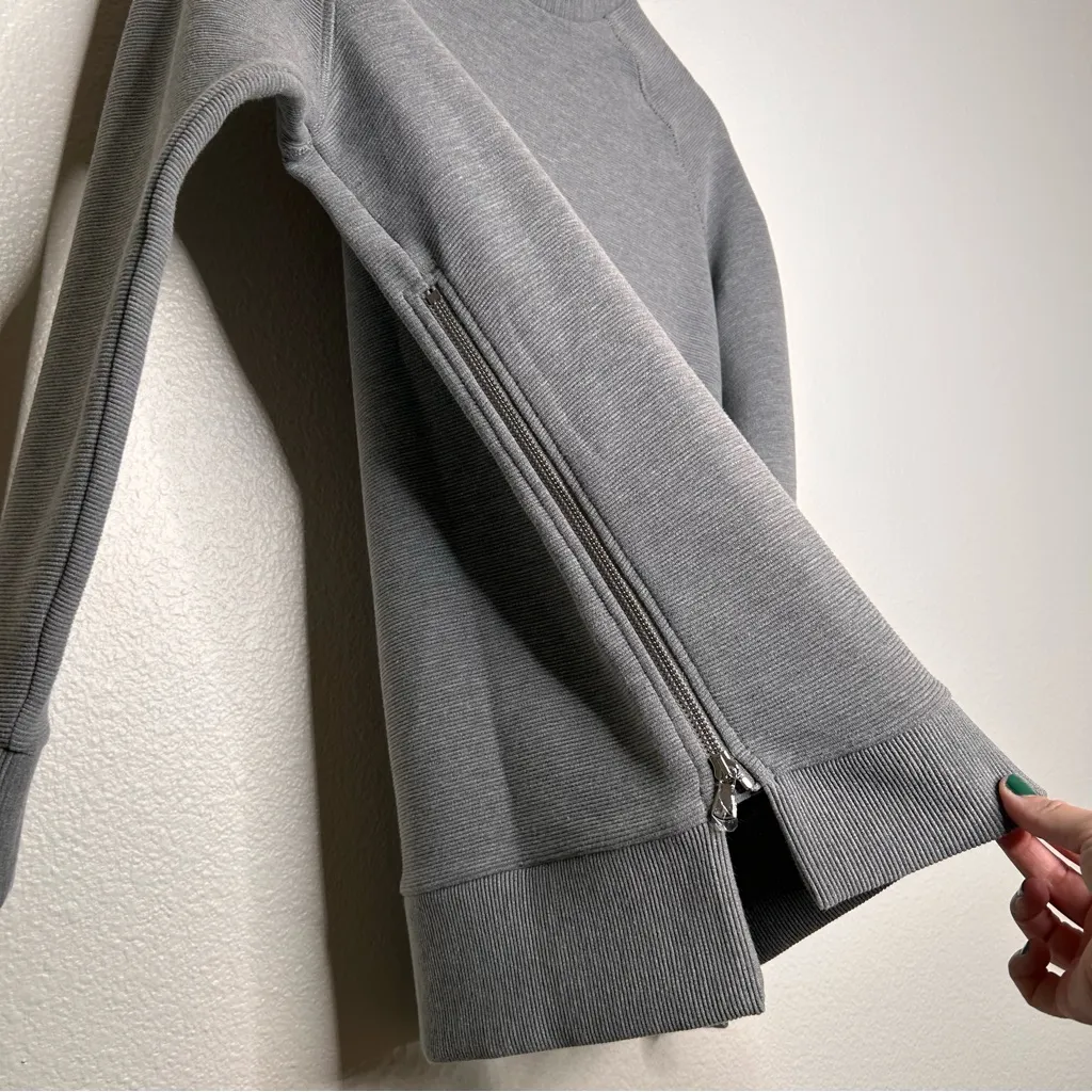 NWT Varley Manning Sweat grey extra small - Image 5