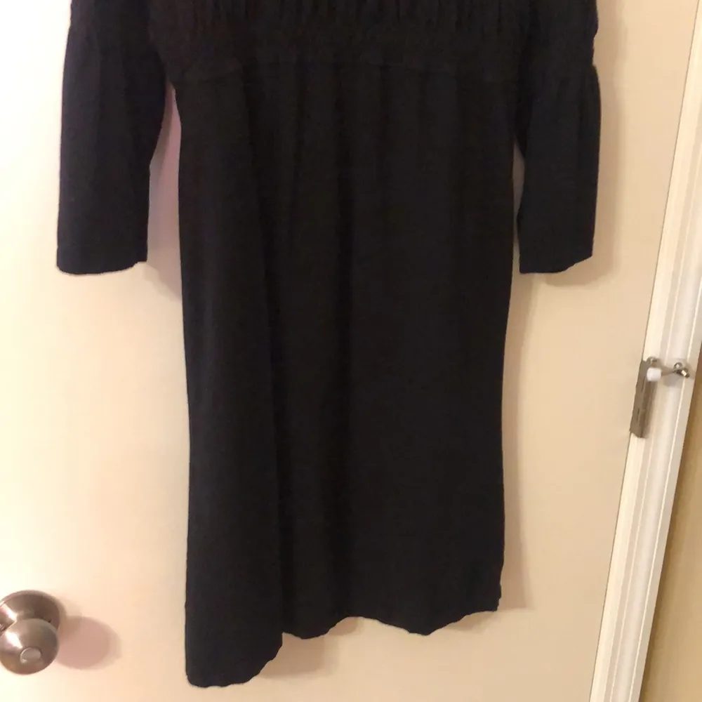 Style & Co  large black sweater dress 3/4 sleeve women’s dress - Image 5