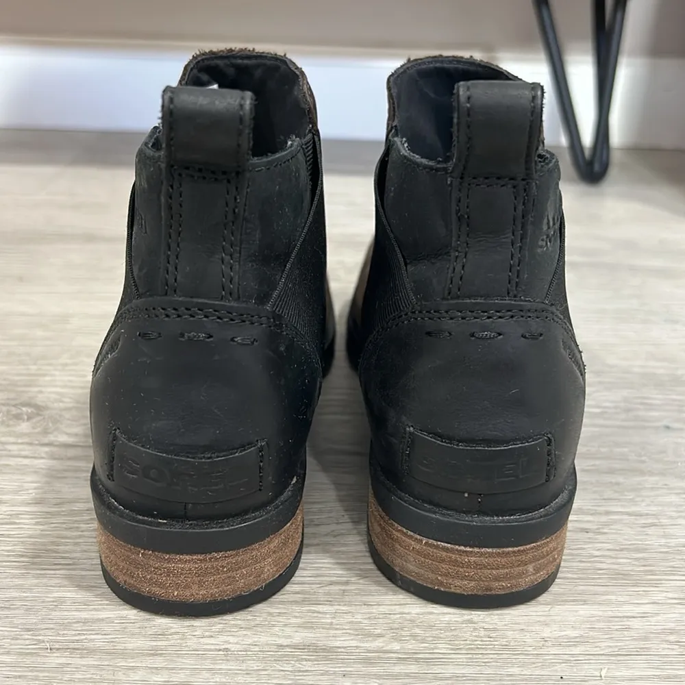 Sorel Women's Emelie Lug Sole Chelsea Booties 7 - Image 7