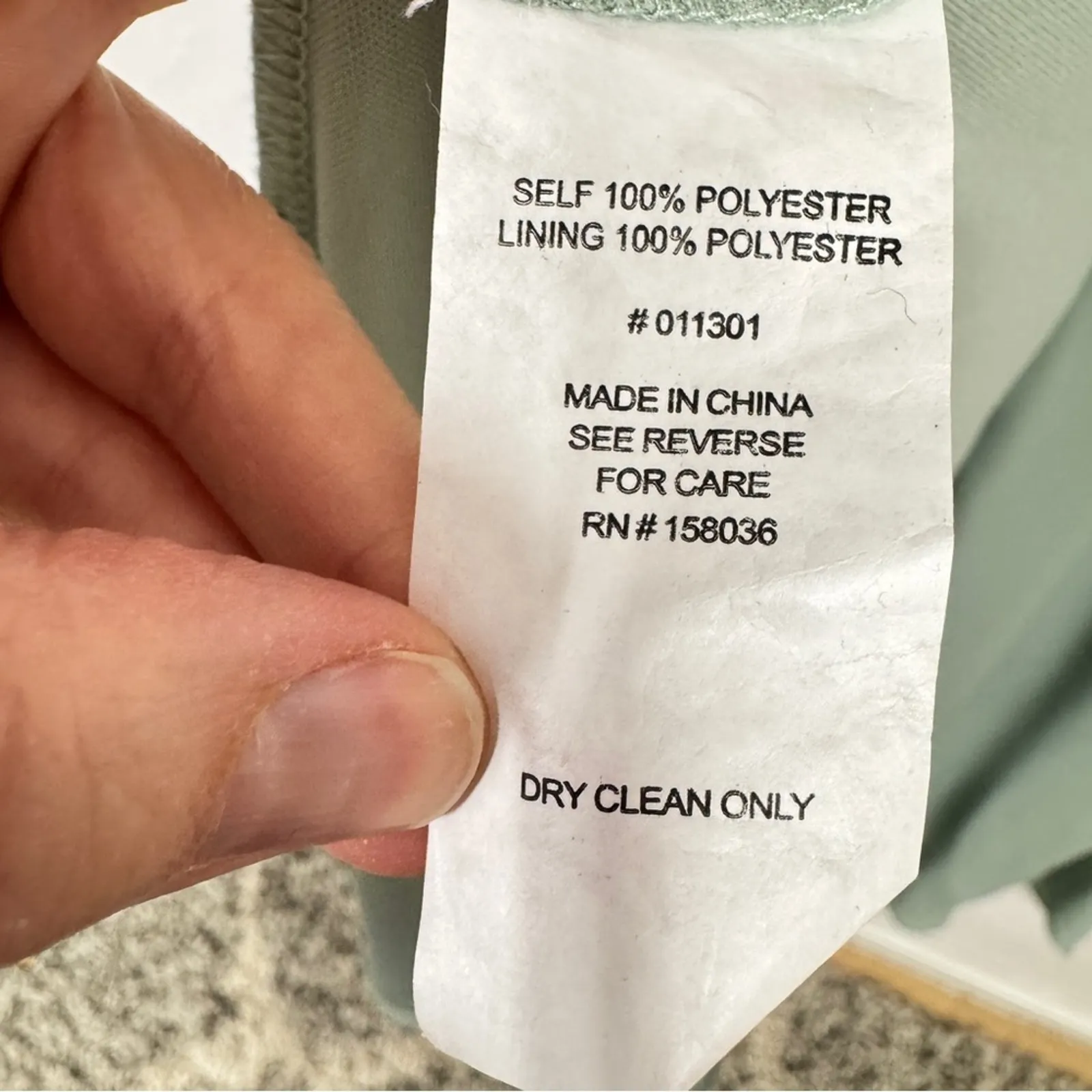 Birdy Grey Mint Green One Shoulder Maxi Dress Womens XS Bridesmaid Formal Gown - Image 6