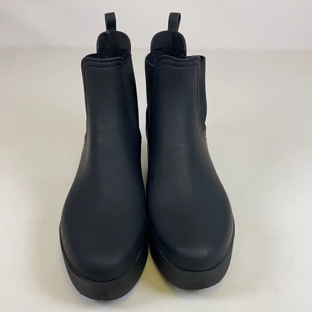 JEFFREY CAMPBELL CLOUDY Chelsea RAIN BOOTIES 9 A5 - Image 5