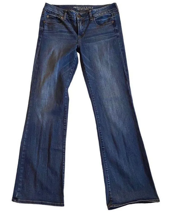 American Eagle Outfitters AE Low-Rise Favorite Boyfriend Jeans size 10 long - Image 9