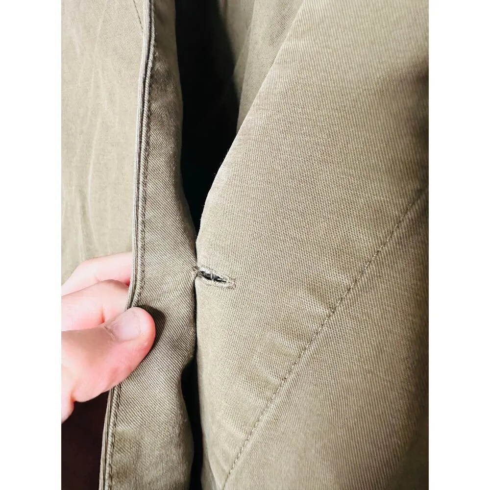 MARISSA WEBB Olive Canvas V - Image 11