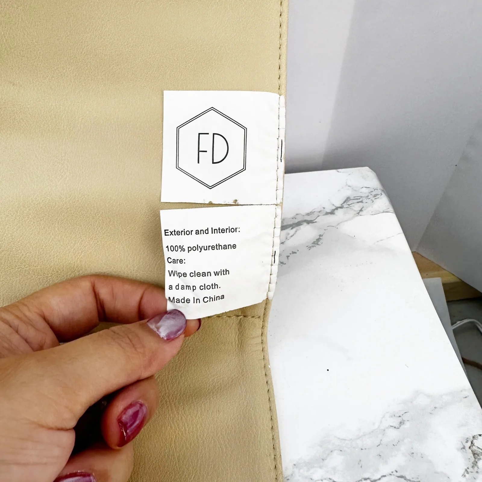 Fawn Design Wristlet Tan Brown Zippered Pouch Bag Travel‎ Diaper Change Pad - Image 3