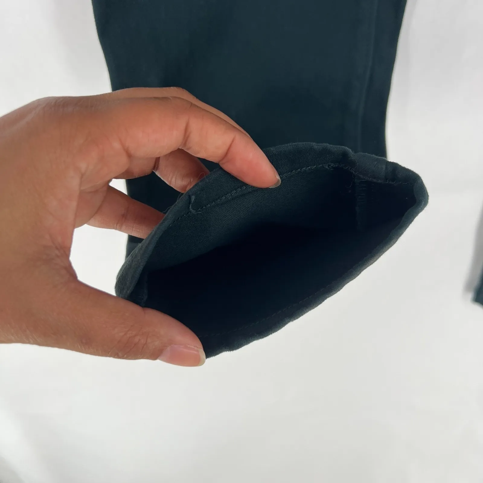 Old Navy Rockstar Jeans Womens 12 Green Brushed Twill Stretch Mid Rise Skinny - Image 5