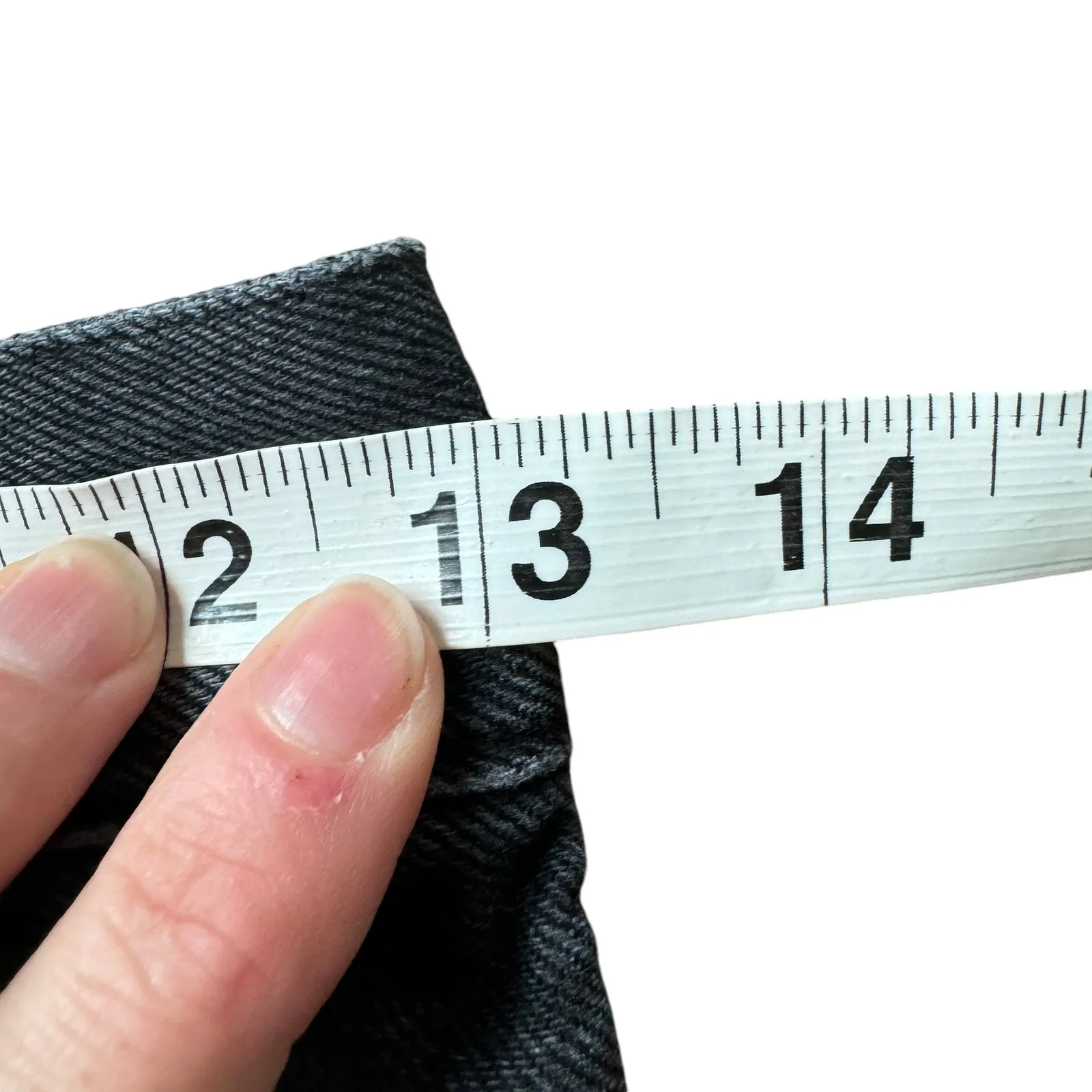 AGOLDE Lana Straight Jeans Black Grey Distressed - Image 10