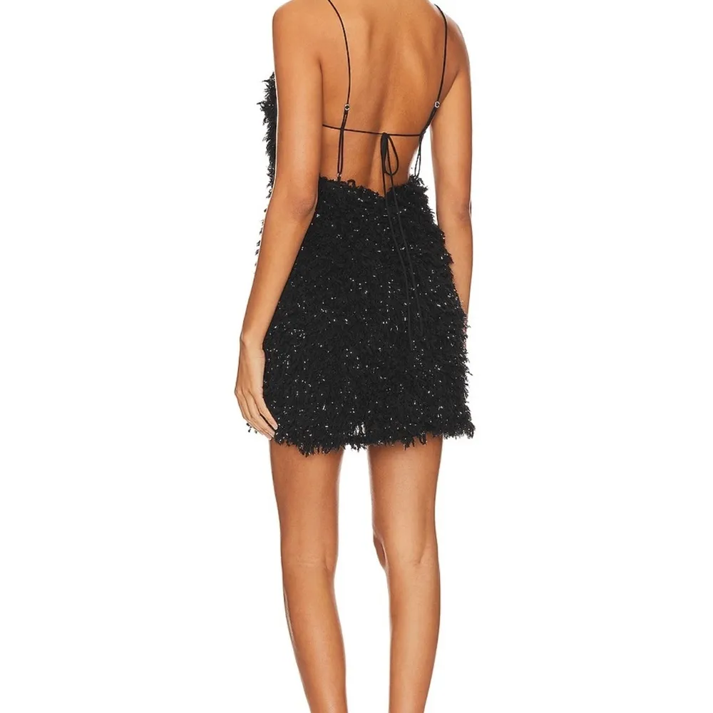 NEW- NWT For Love & Lemons Black Kamara Mini Dress Size S - Image 3