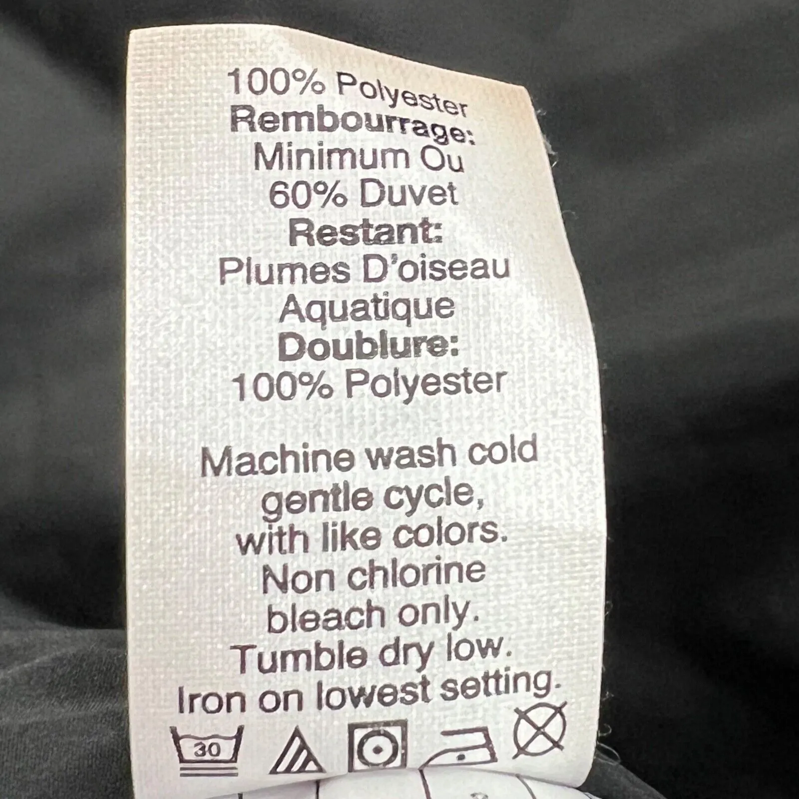 J Crew Down Puffer Vest Womens XXS Black White Herringbone Quilted Preppy Chic - Image 12