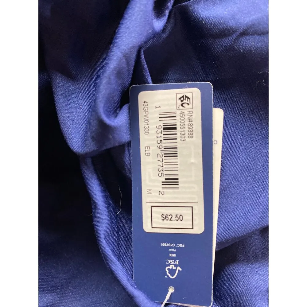 Gap Body Size M Power Athletic Romper Solid Navy Blue Fitted Workout Sporty NWT Size M - Image 4