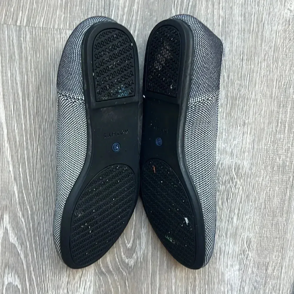 Rothy's ound Toe Birdseye Ballet Flats - Image 8