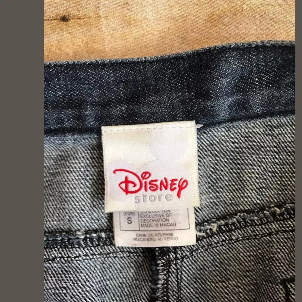 Disney Store Mickey Mouse Denim Jean Skirt VTG Y2K - Image 7