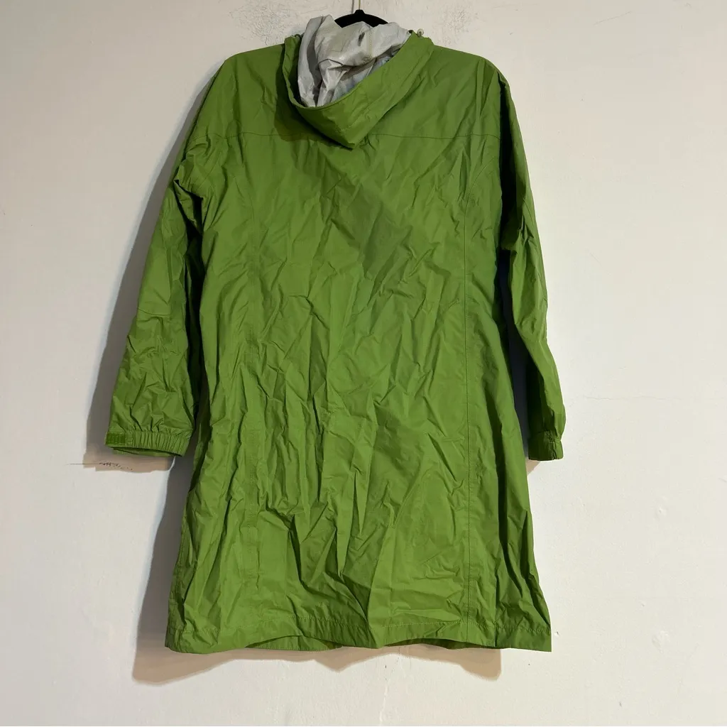 L.L. Bean Green Waterproof Ripstop Rain Jacket Size Small Nylon - Image 10