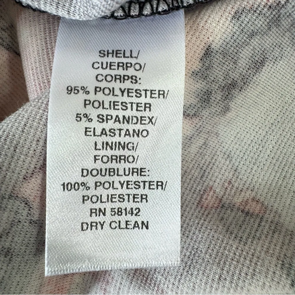 London Times ModCloth Thick Knit Floral Cap Sleeve Midi Shift Dress Size 10 NEW - Image 13