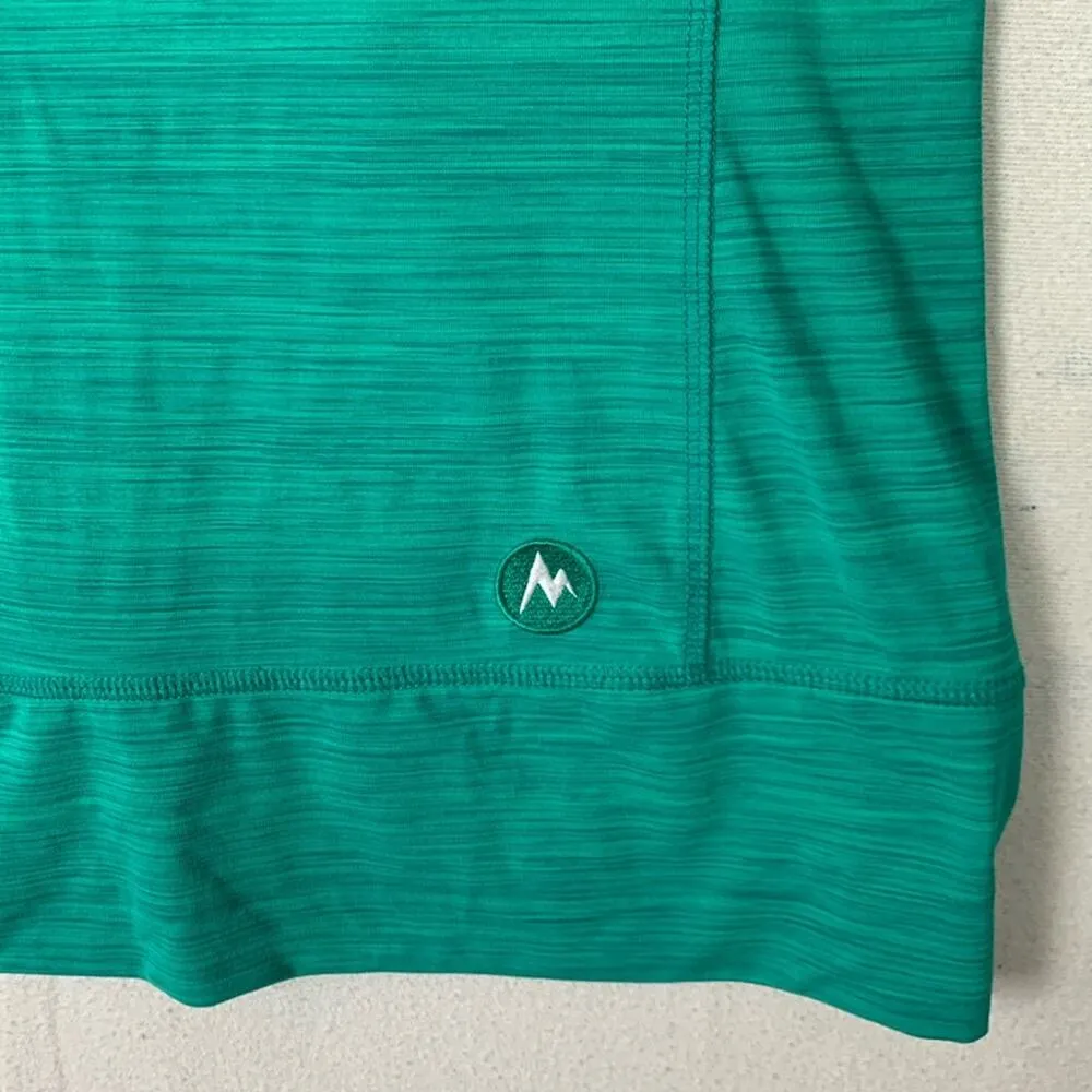 marmot women's large green full zip lightweight jacket sweatshirt athletic out - Image 4