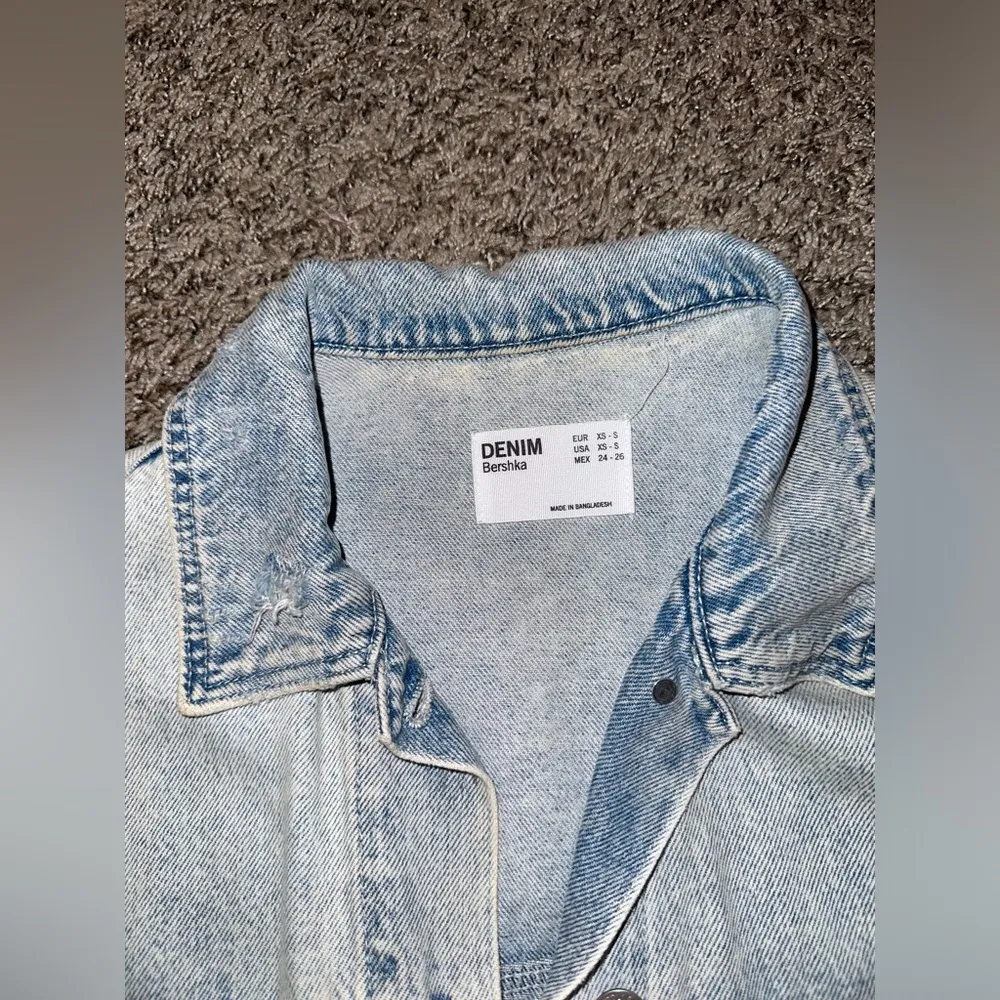 BERSHKA denim jacket - Image 2