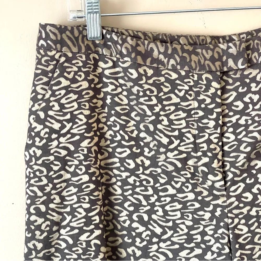 CATO | Metallic Jacquard Trouser Pants Sz 14 - Image 2