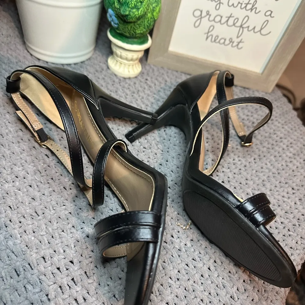 NEW Dream Pairs Strappy Black High Heels - Image 3