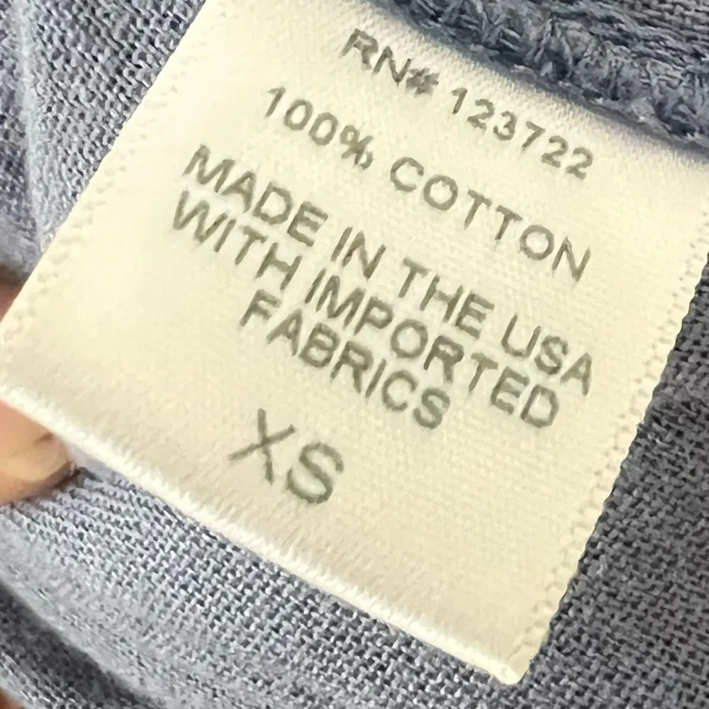 Xirena Jaymes Cotton Utility Jumpsuit Blue Size XS - Image 7