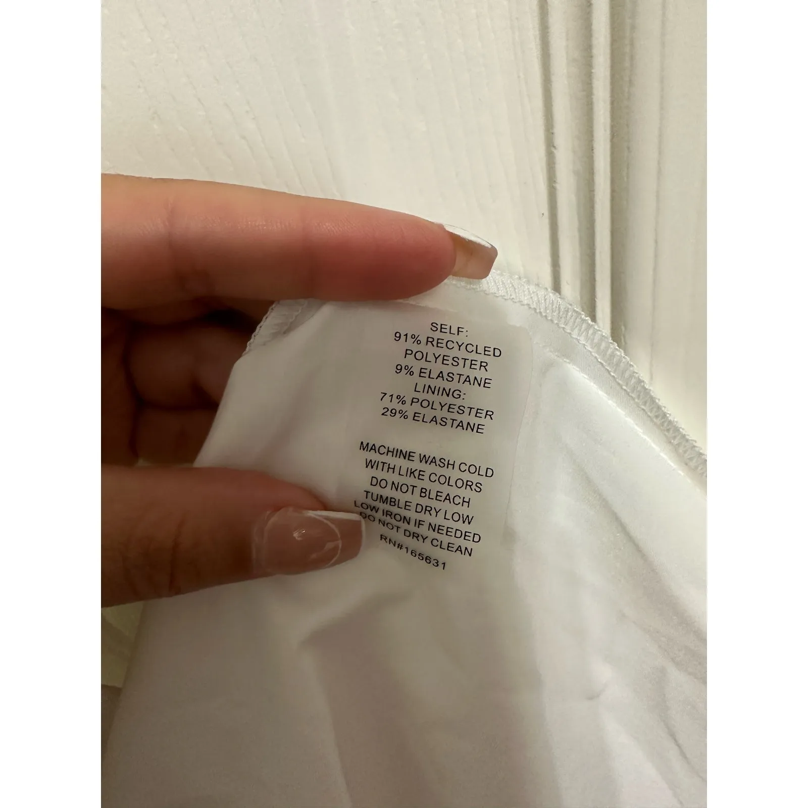 Calme by Johnny Was endurance‎ tennis skirt white size XL NEW $98 - Image 6