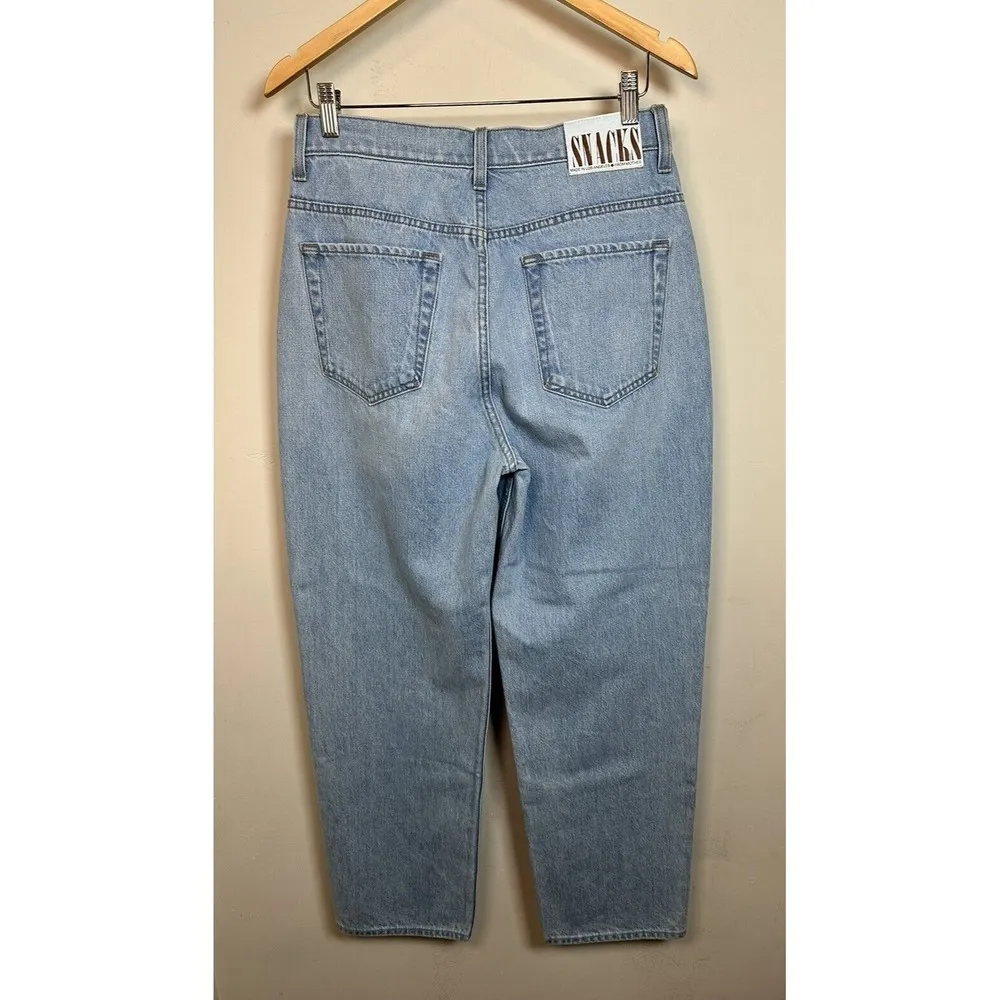 MOTHER SNACKS! High Waisted Double Stack Ankle Jeans In Just a nibble Size 29 - Image 6