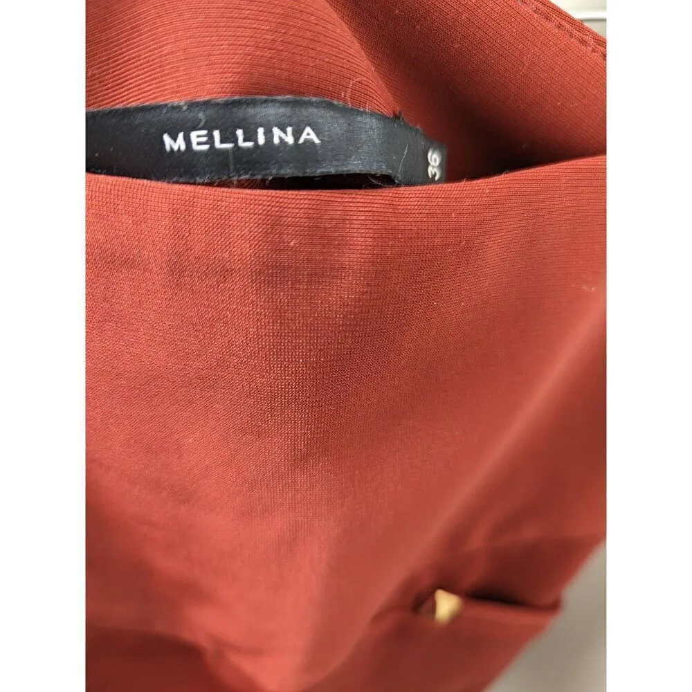 Mellina burgundy gold toned studs size 6 Red - Image 3