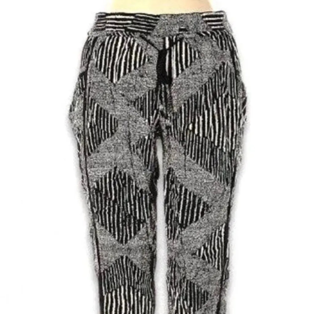 Anthropologie Hei Hei Tapered Geometric Bohemian Pants - Image 2
