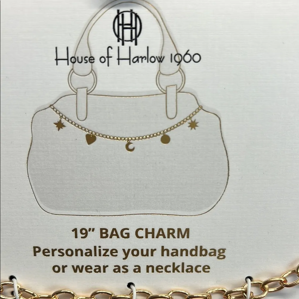 ✨House of Harlow 1960 Mushroom 🍄 Bag Charms Jewelry Collection Gold - Image 6