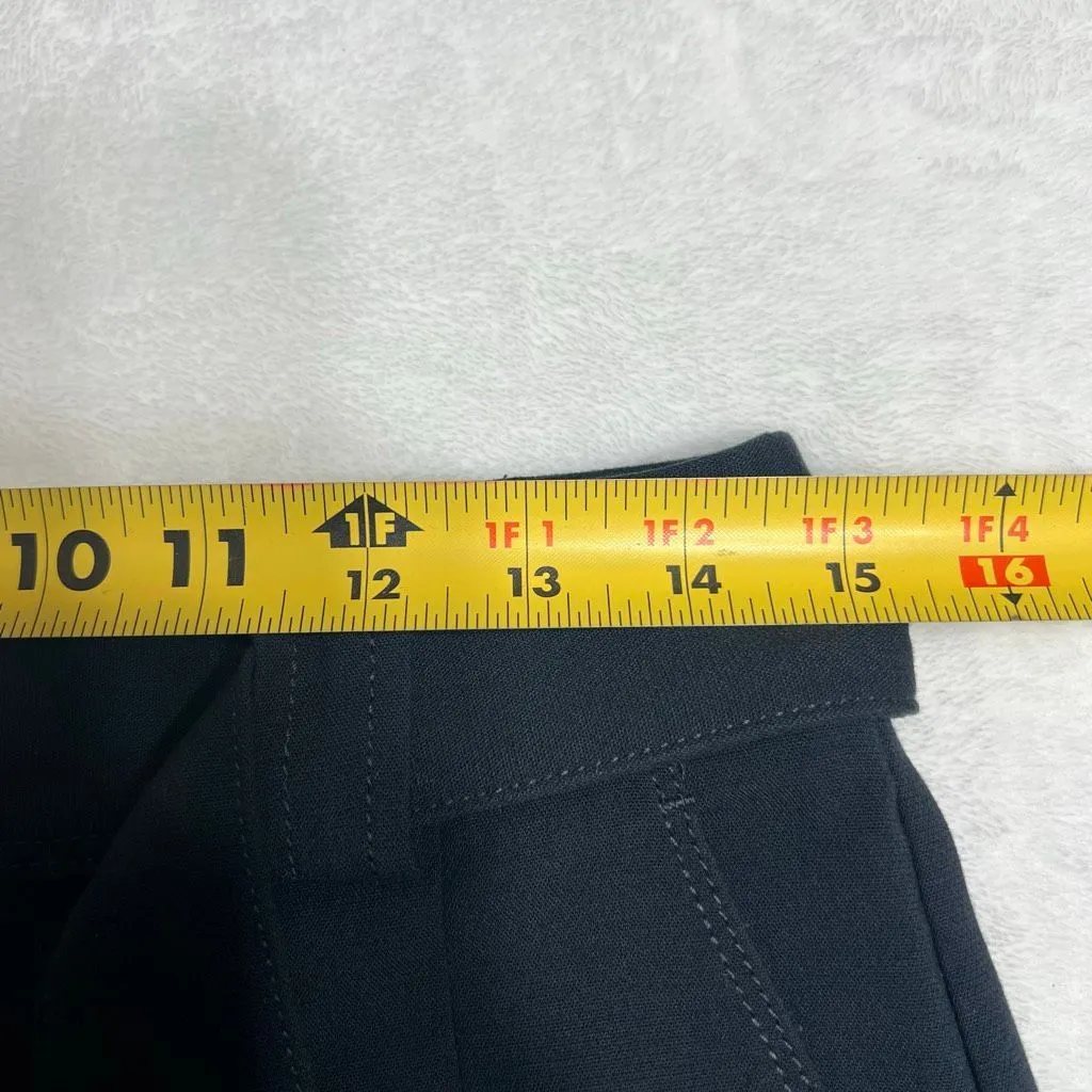 Maeve Anthropologie Navy Blue Relaxed Trouser Shorts Bermuda 2 Women - Image 7