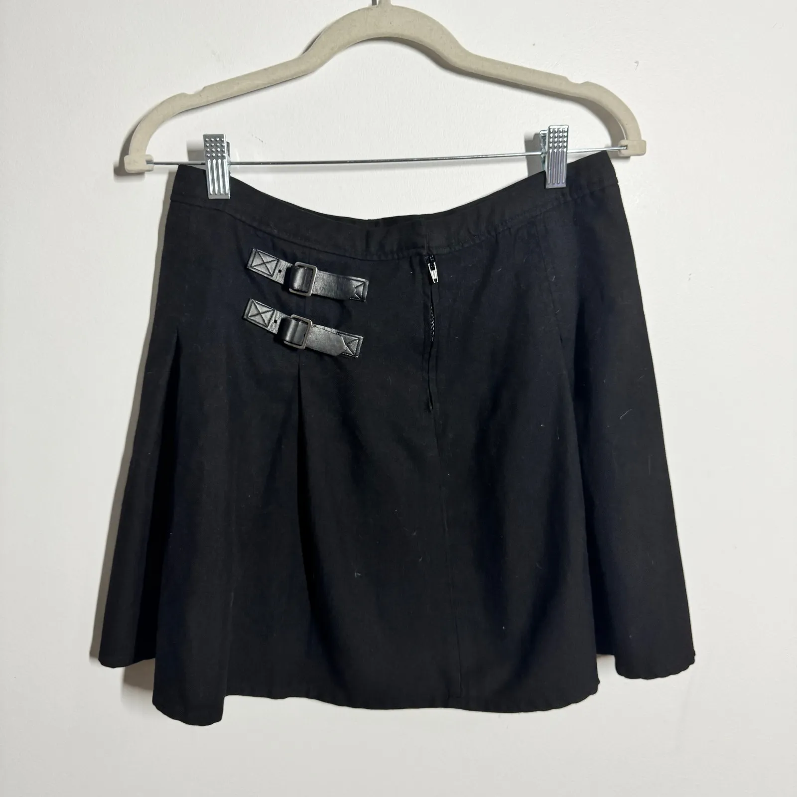 Hot Topic Goth Grunge Buckle Women L Black Dark Academia Rockstar Punk - Image 2