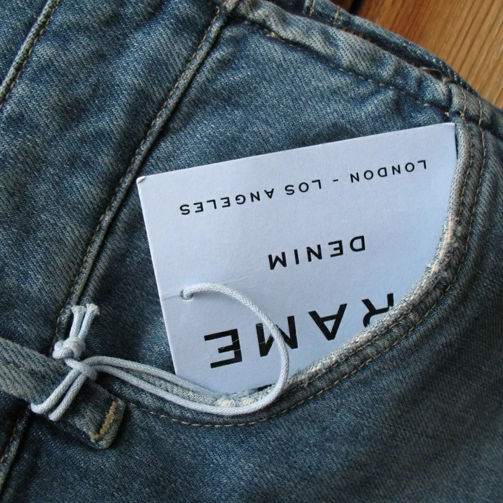 NWT Frame  Denim Overalls Pants Jeans - Image 7