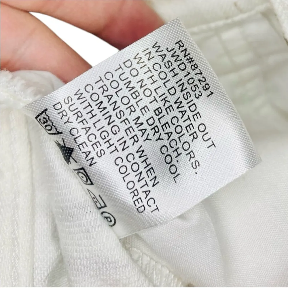 Johnny Was The Cropped Boyfriend Jeans in Rose Nwt - Image 5