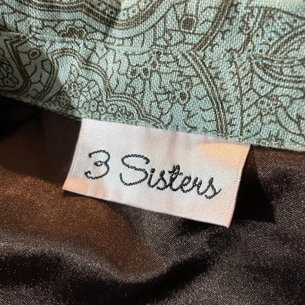 Western paisley button down shirt blue - Image 8