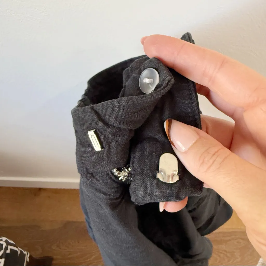 Frank & Eileen Kinsale Pant In Black Sz 6 - Image 5