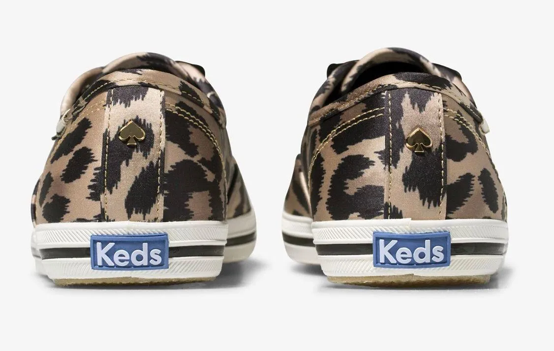/ x kate spade new york champion leopard satin sneaker - Image 8