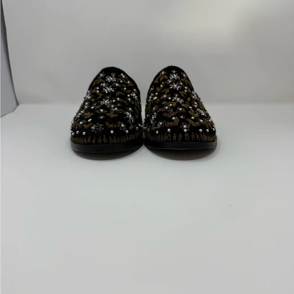 Free People Cosmic Velvet Loafer Mule Size US 6 - Image 7