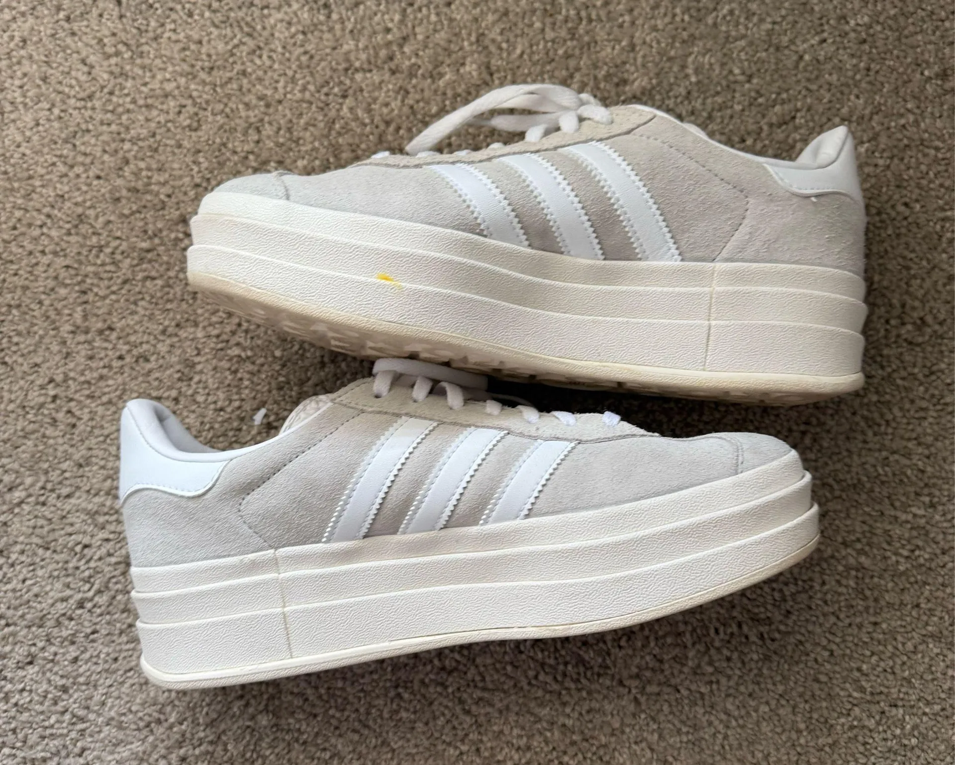 gray adidas gazelle  - Image 5