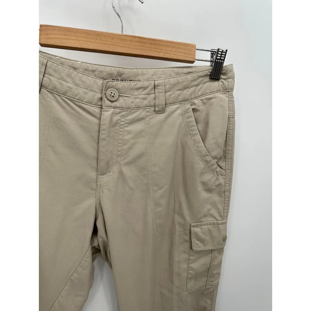 Columbia Womens Omni-Shield Bug Repellency Khaki Pants Size 8 Outdoors Hiking - Image 4