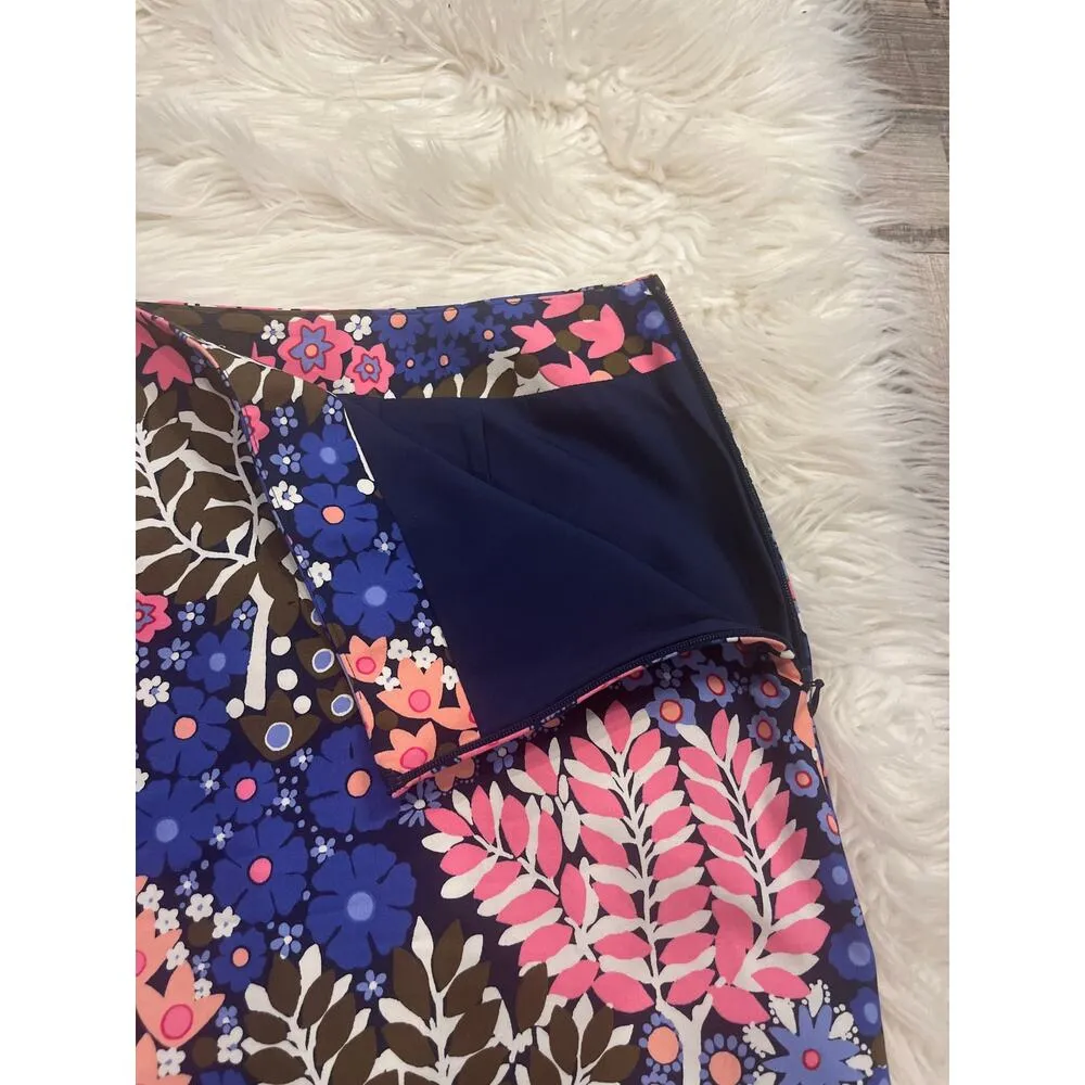 Talbots stretch cotton floral skirt 10 - Image 7