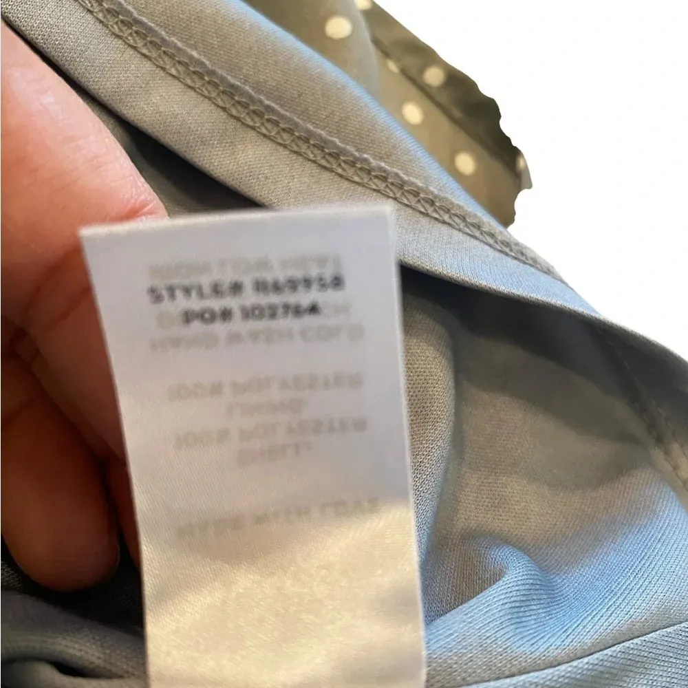 Lulus  My Heart Polka Dot Gray Satin CowlNeck Mini Party Dress Holiday New Years - Image 11