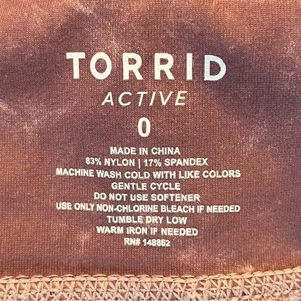 Torrid Sports Bra Low-Impact Wireless Rib Trim Bra in Elderberry Sz 0 (L/12) EUC - Image 13