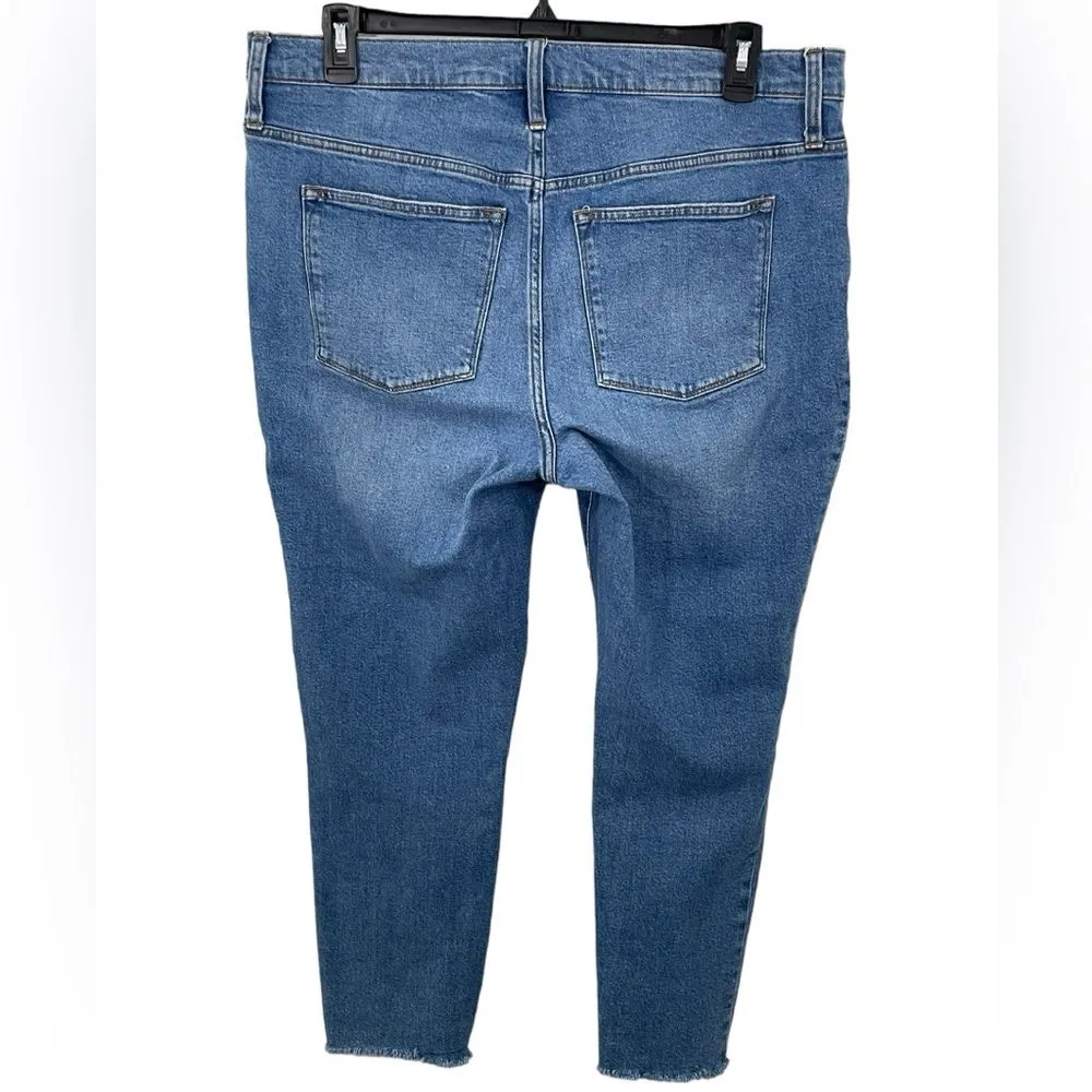 J.Crew 9"‎ High-Rise Skinny Jeans in All Day Stretch Size 33 Button Fly Denim - Image 2