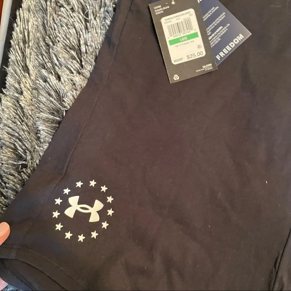 NWT Under Armour Women's Freedom BFL Tank- SZ Large - Image 7