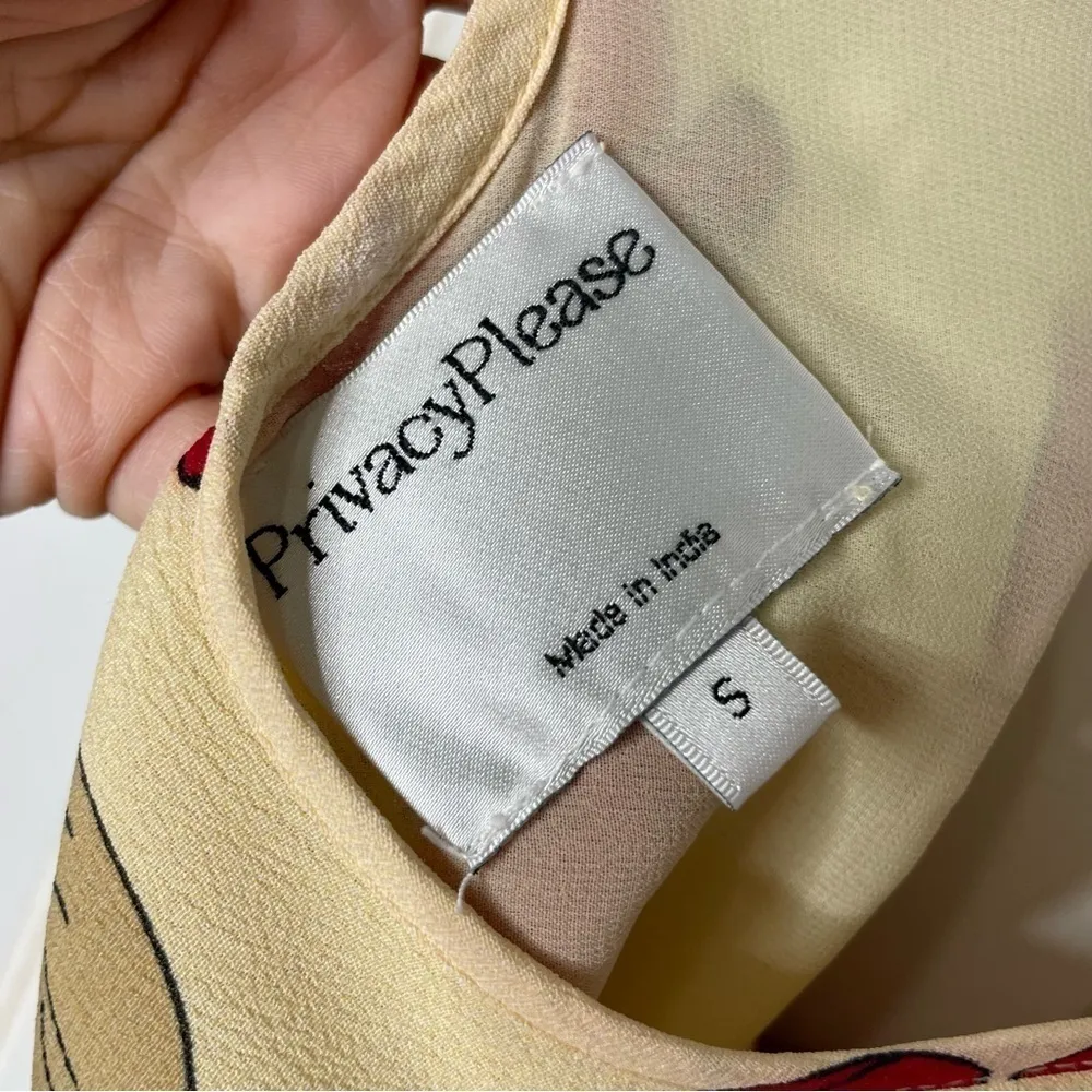 Privacy Please Ozark Mini Dress in Sand/Poppy 453 - Image 8